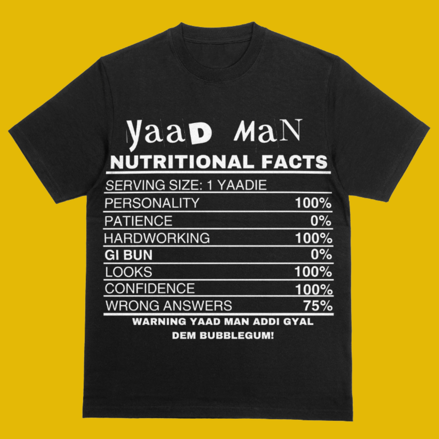 YAAD MAN T-SHIRT