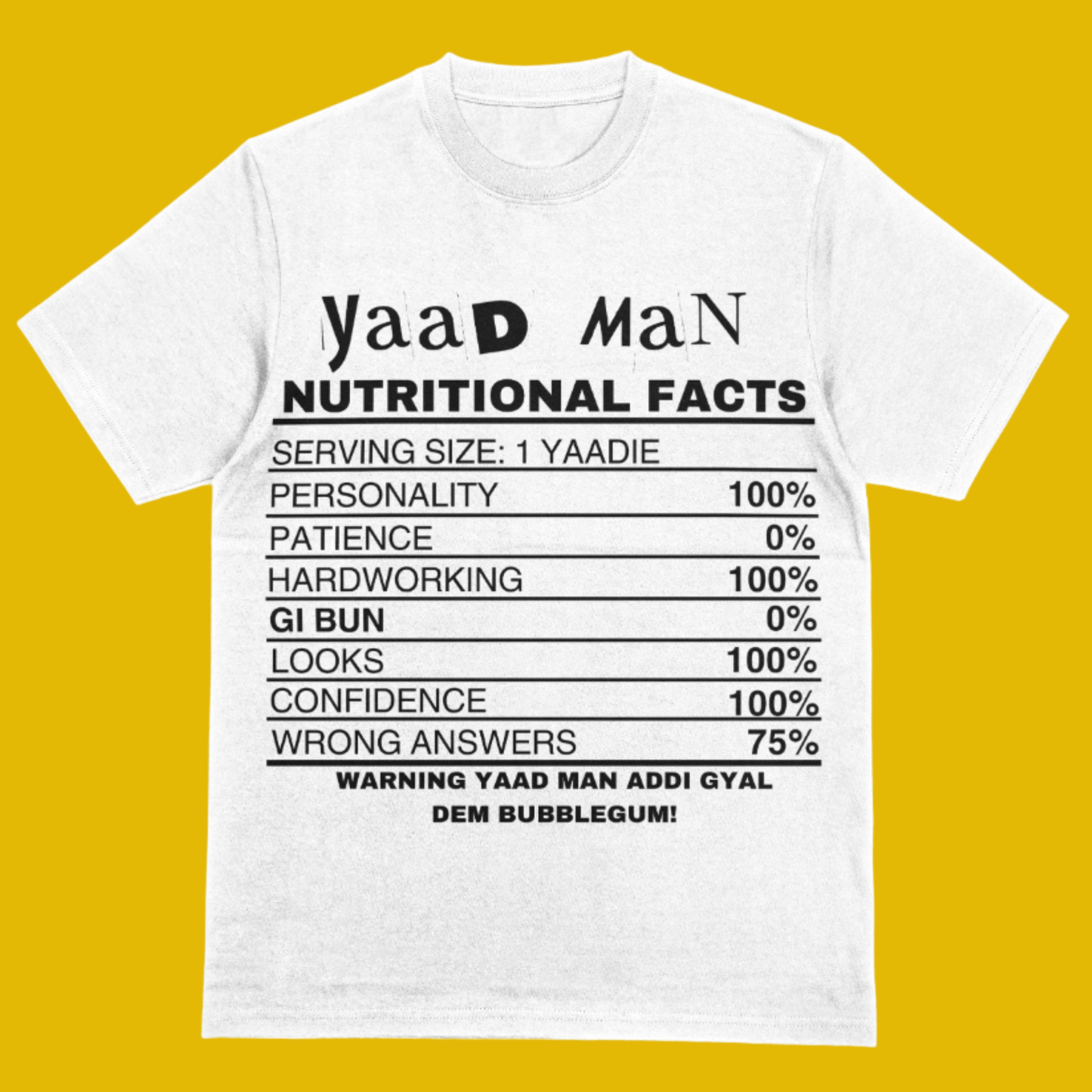 YAAD MAN T-SHIRT