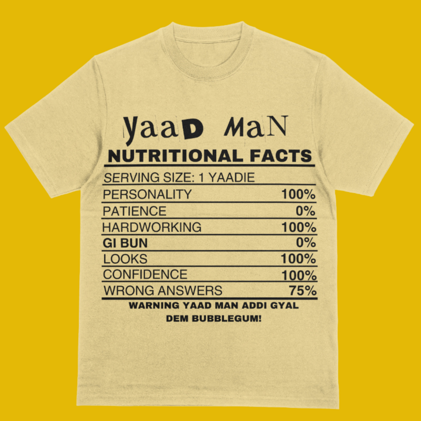 YAAD MAN T-SHIRT