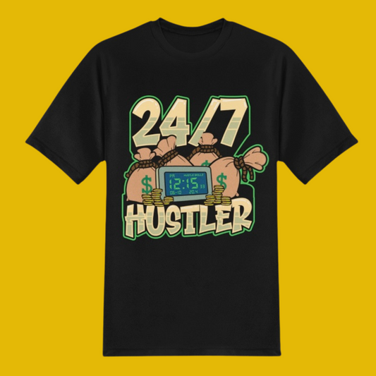 24/7 HUSTLER T-SHIRT